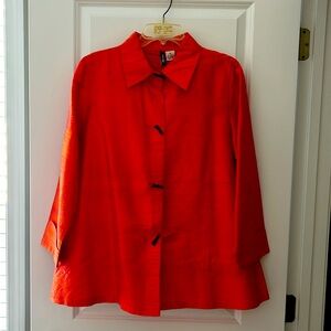 Silk Trapeze Jacket or over coat